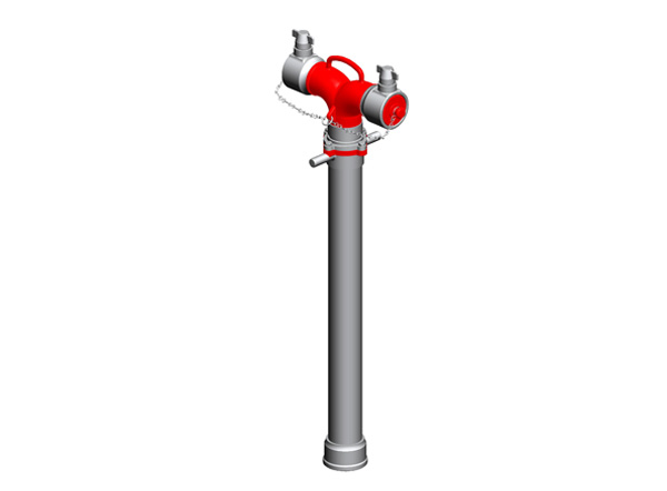 Hydrant Standpipe (double outlet aluminium, as per is:5714)