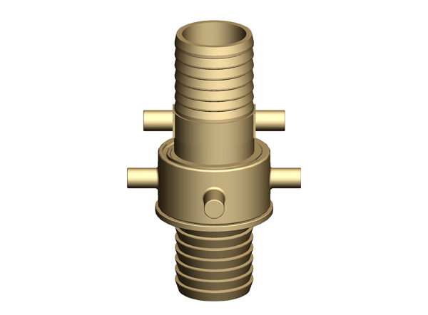 Suction Hose Coupling (gunmetal, 75 mm, as per is:902)