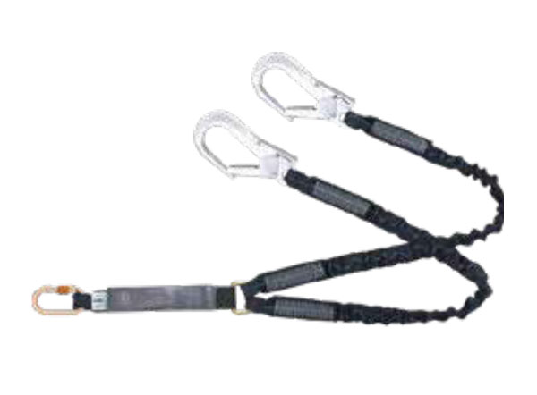 Sharp Edge Expandable Webbing Forked Lanyard