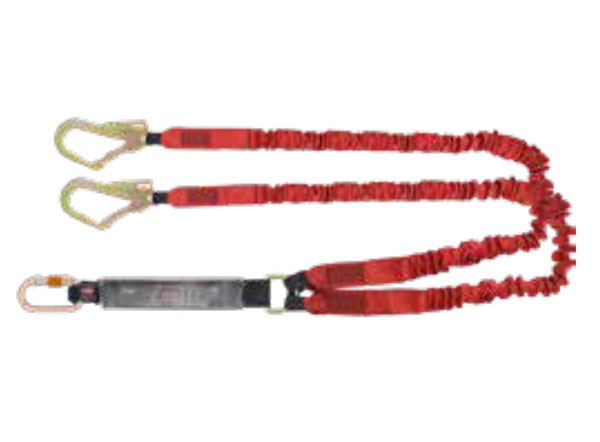 Expandable e.a. Forked Webbing Lanyard